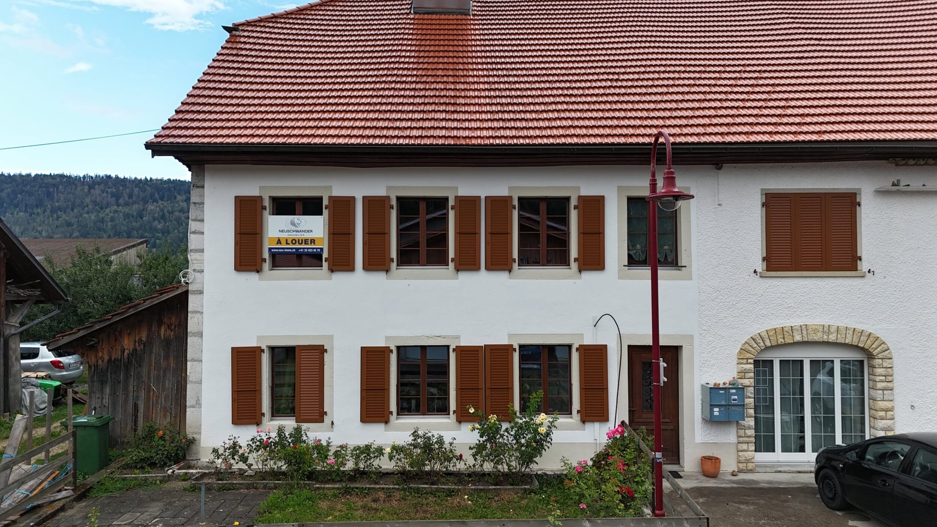 Chaleureux appartement 3.5 pièces au 1er étage à louer à Sornetan - photo 1