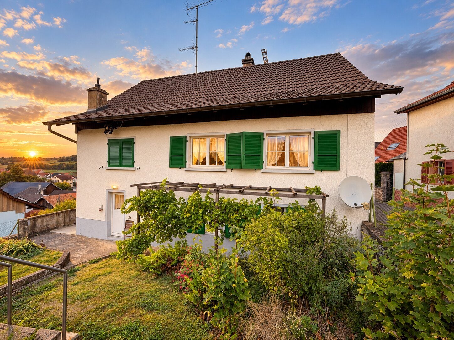 À vendre maison de 5.5 pièces dans le village de Chevenez - photo 1