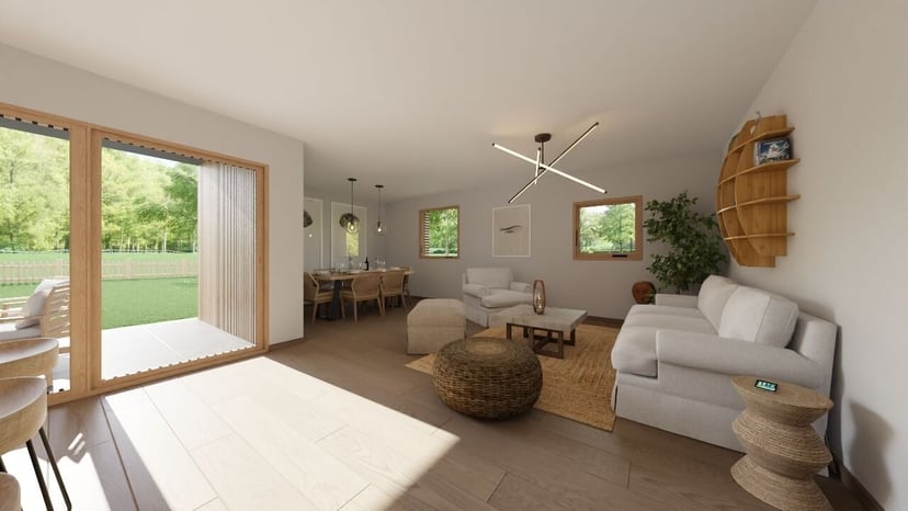 À vendre appartement de 3.5 pièces dans le village de Rocourt - photo 2