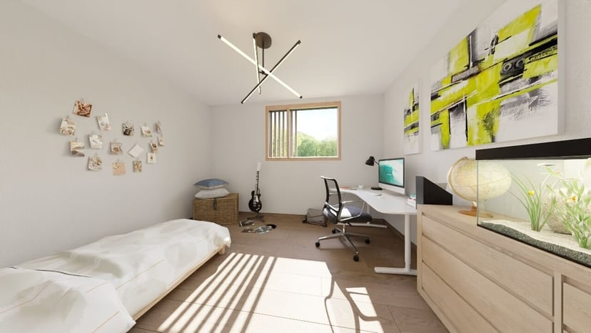 À vendre appartement de 3.5 pièces dans le village de Rocourt - photo 4