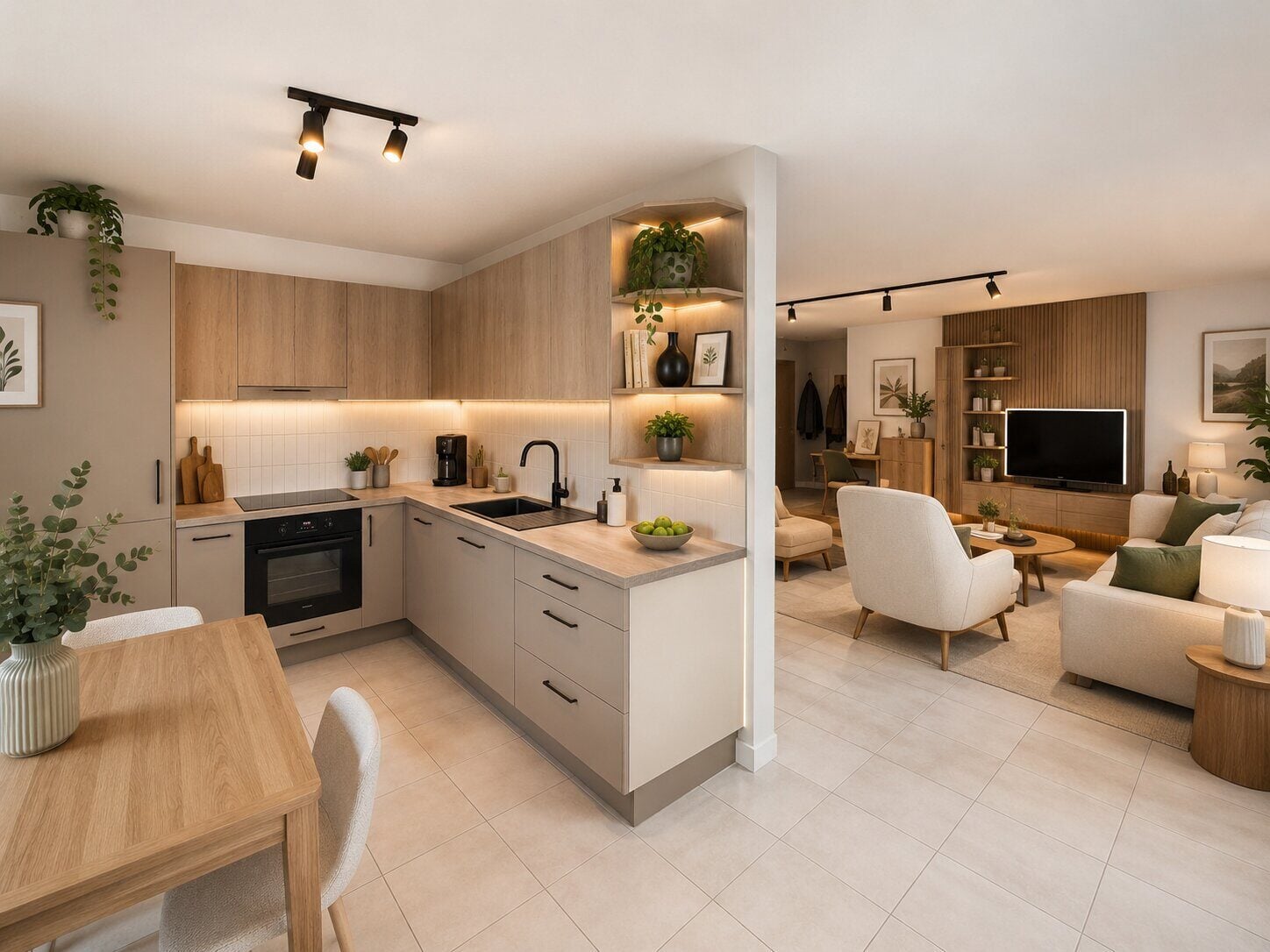 À vendre à Soyhières appartement de 2.5 pièces au rez-de-jardin - photo 1