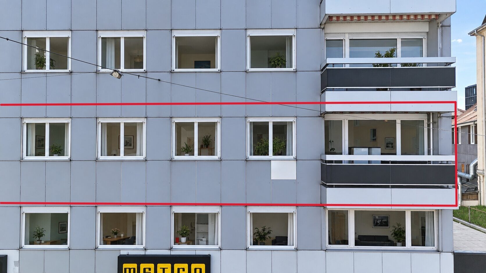 À vendre à Delémont appartement de 3.5 pièces au 2ème étage - photo 1