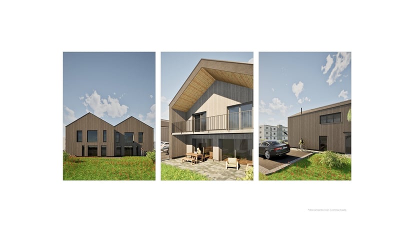 À vendre à Courgenay villa familiale neuve de 5,5 pièces - photo 3