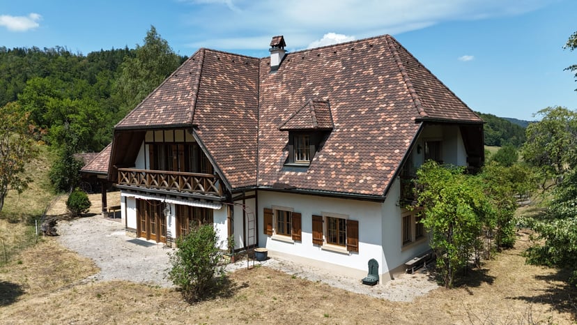 À vendre à Asuel maison de maître de 9.5 pièces terrain de 2'747 m² - photo 1