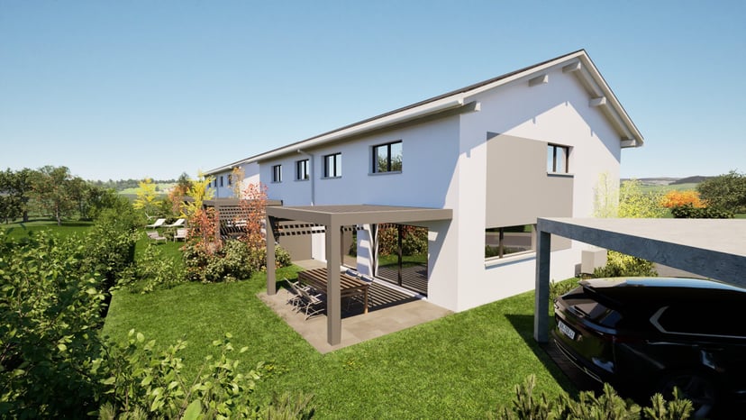 Maison mitoyenne de 5.5 pièces à vendre à Cornol - photo 3