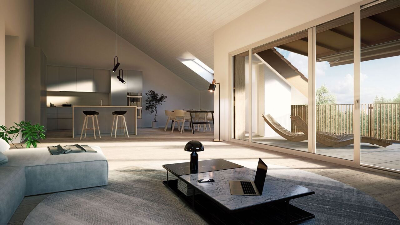 À vendre appartement PPE de 4.5 pièces moderne à Berlincourt - photo 2