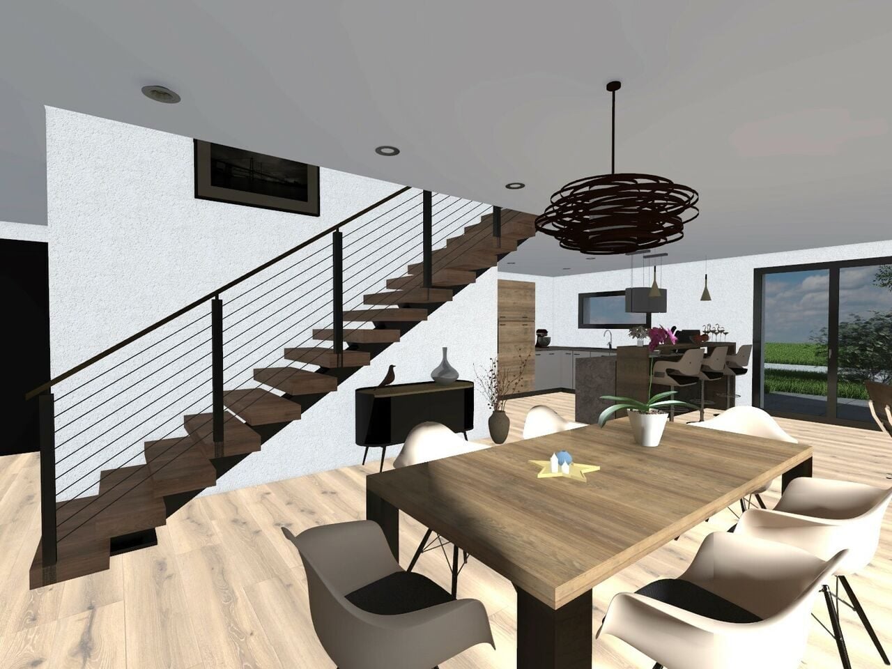 À vendre villa jumelée moderne de 6 pièces en construction à Courgenay - photo 4