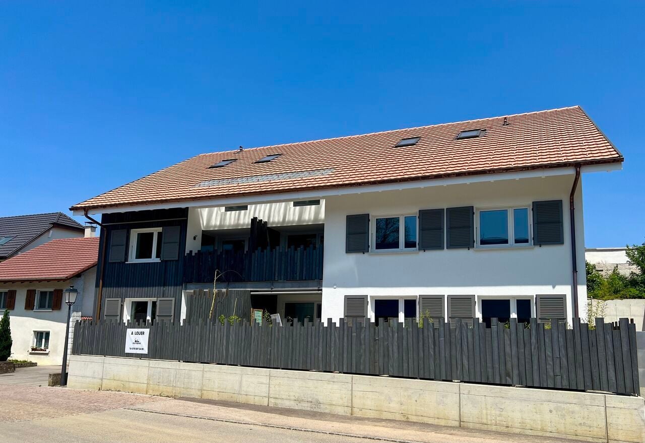 Au village de Courgenay appartement moderne de 4.5 pièces à vendre - photo 1