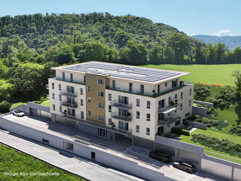 Attique de 4,5 pièces au 4ème étage à vendre à Porrentruy - photo 1