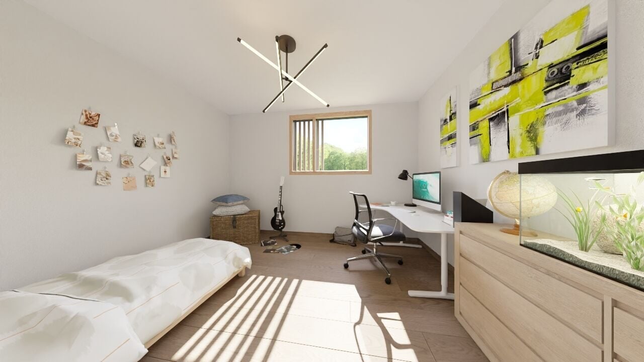 À vendre appartement de 3.5 pièces dans le village de Rocourt - photo 4