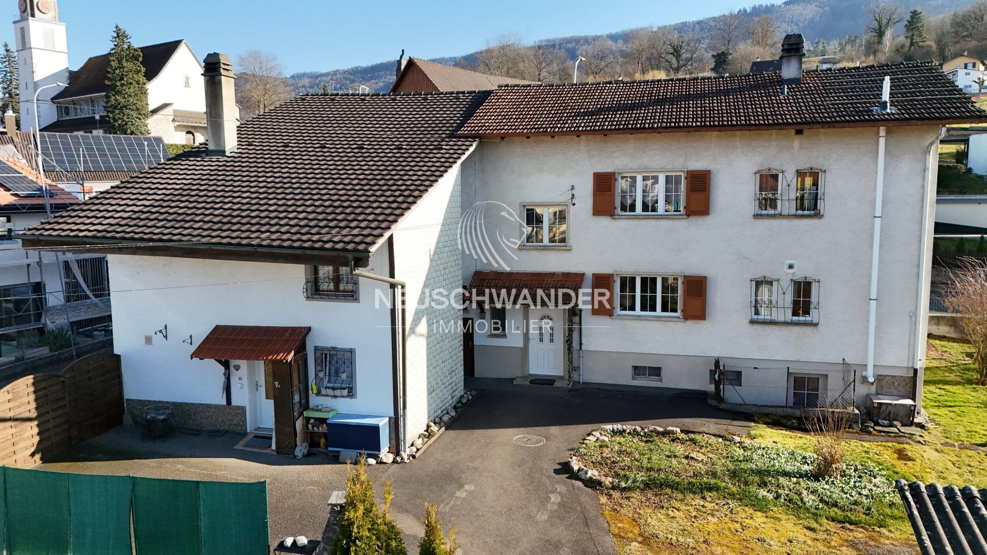 À vendre à Courfaivre lot de 2 appartements loués de 3.5 et 4 pièces - photo 1