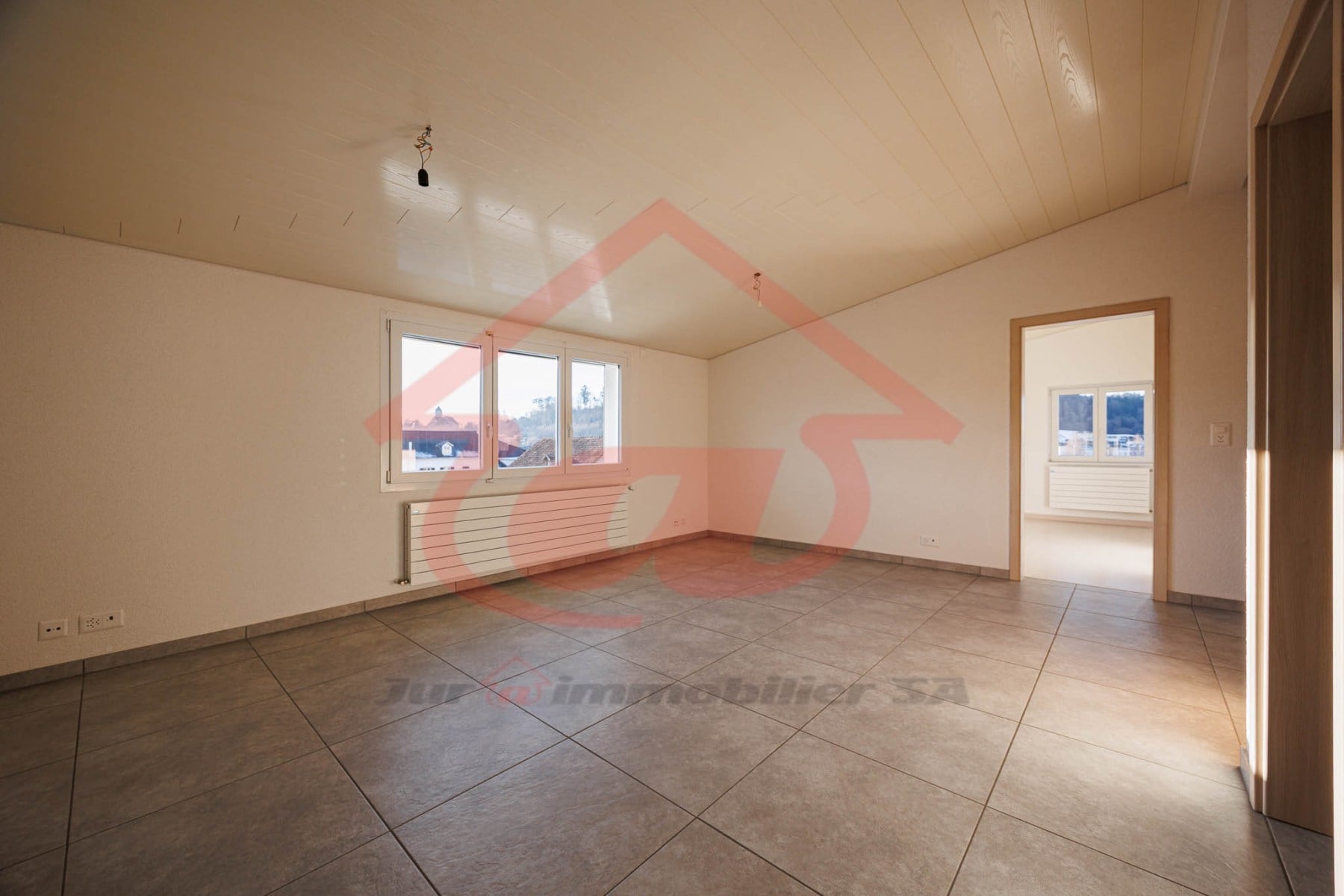 Appartement de 3 pièces au 3ème étage - photo 2