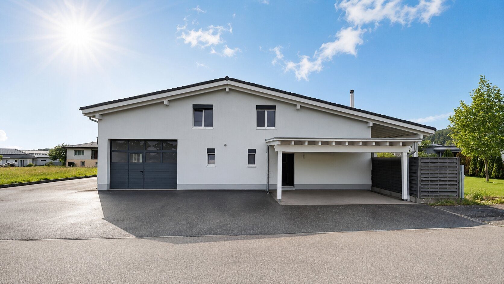 À vendre belle maison de 4 pièces avec grand garage/local à Cornol - photo 1