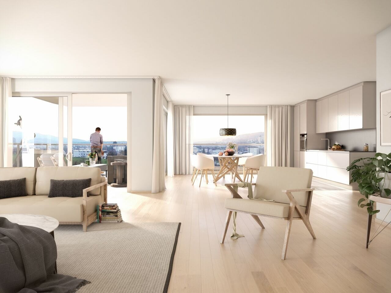 Appartement PPE de 2,5 pièces au 2ème étage à vendre à Porrentruy - photo 1