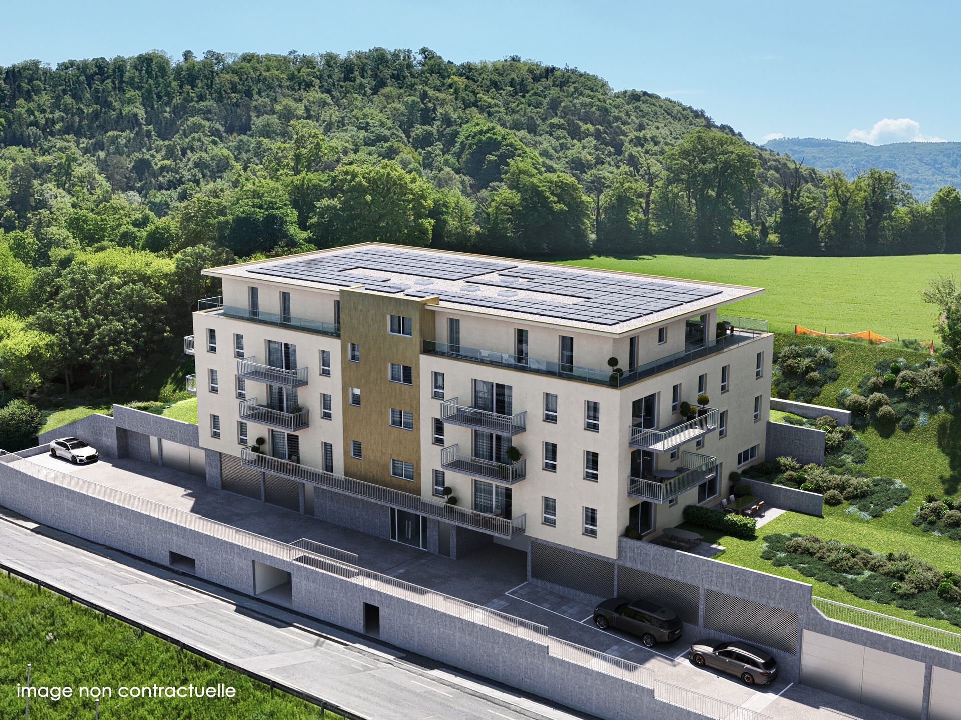 À vendre à Porrentruy appartement PPE de 3,5 pièces au 3ème étage - photo 3