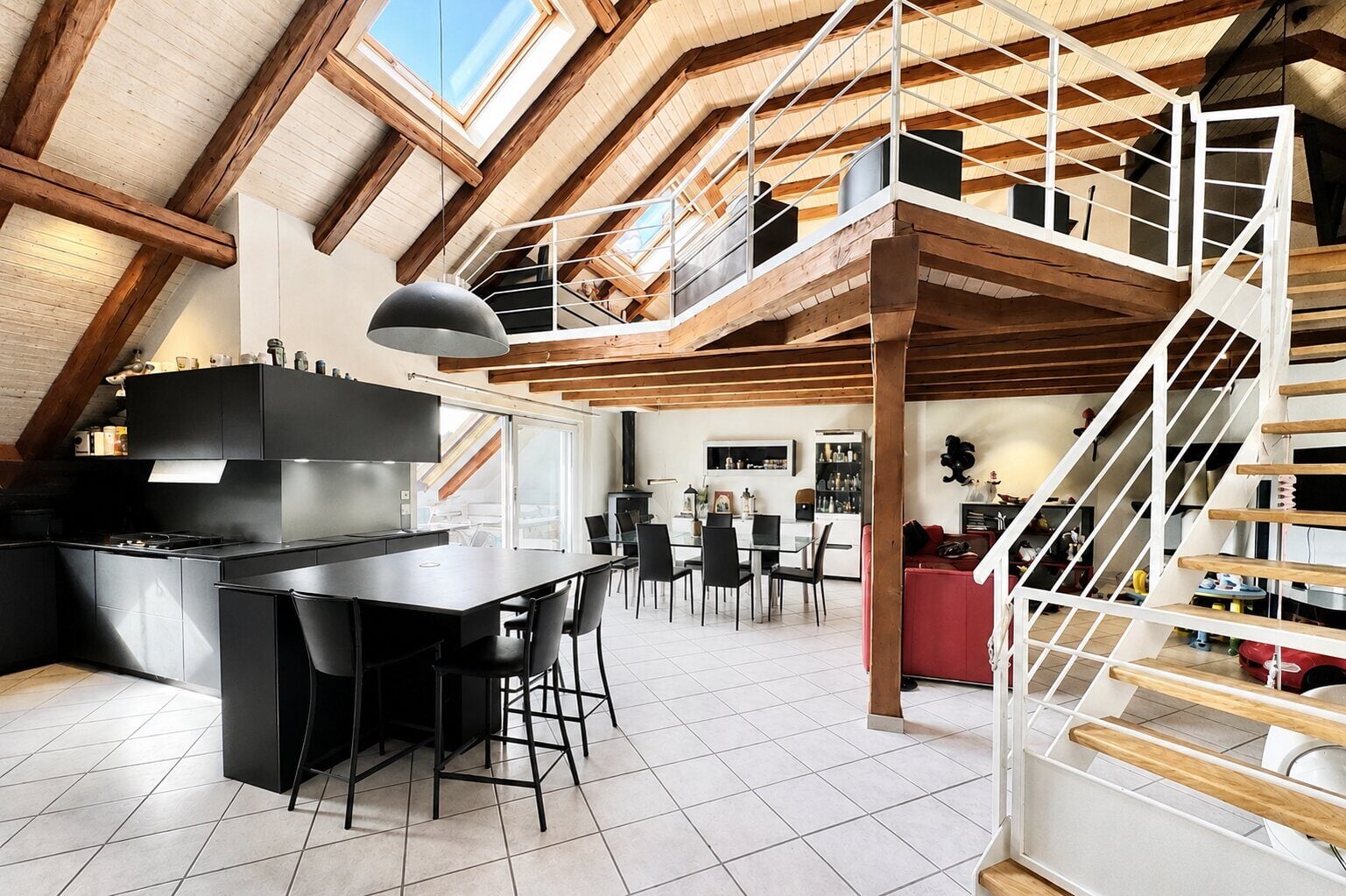 À vendre magnifique duplex de standing avec piscine à Courtételle - photo 3