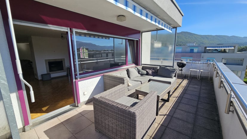 À vendre à Delémont attique de 6 pièces avec terrasse panoramique - photo 4