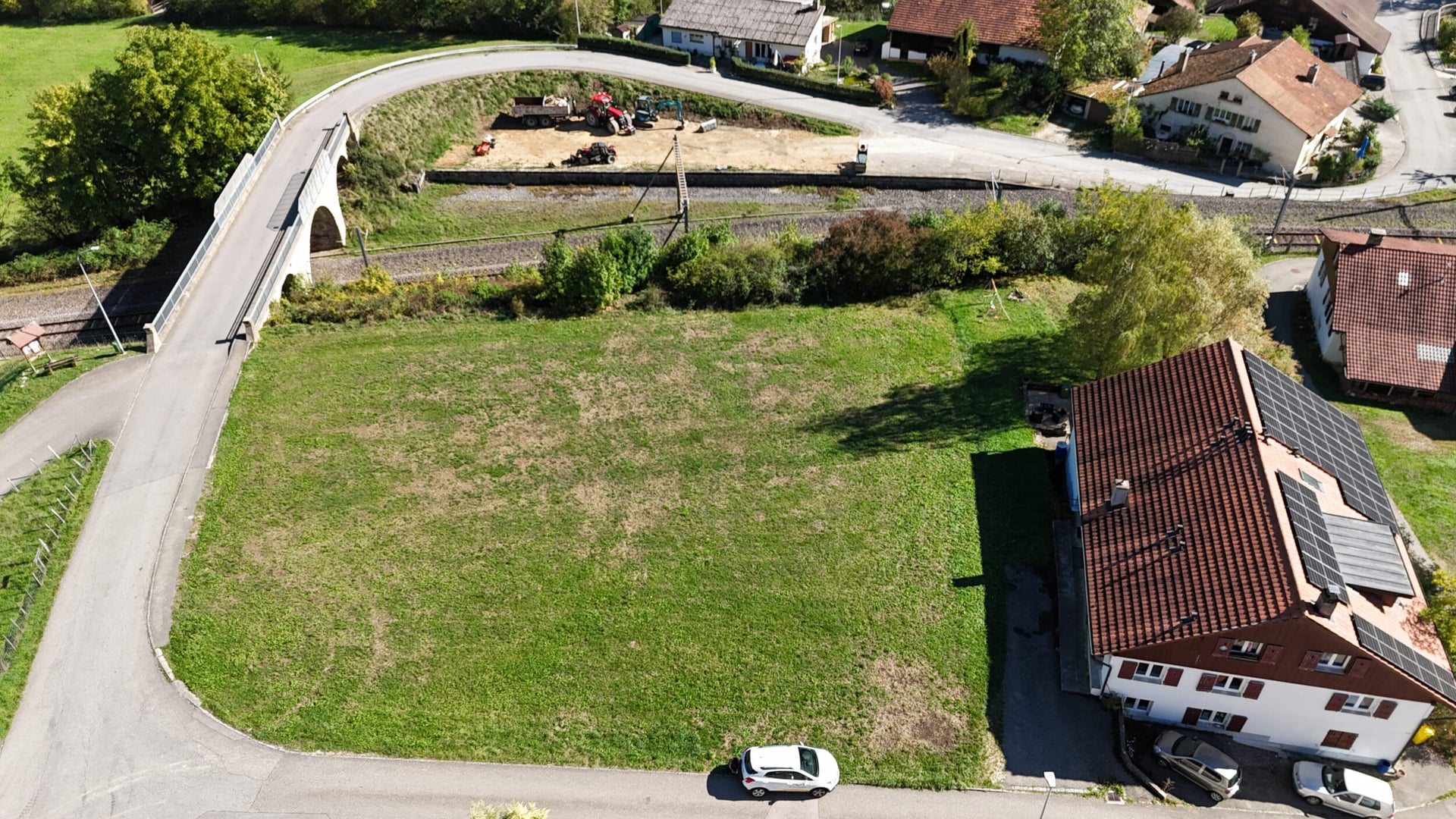 À vendre à Roches (BE) terrain à bâtir viabilisé de 1'664 m² - photo 4