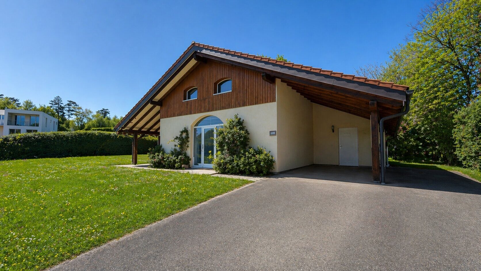 Maison 4,5 pièces avec terrasse couverte à vendre à Fahy - photo 1